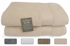Classic Turkish Towels Genuine Soft Absorbent Silk Bath Towels 2 Piece Set - Pier 1
