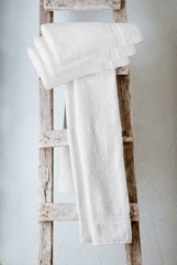Classic Turkish Towels Silk Road Collection Towel 4 Piece Set White - Pier 1