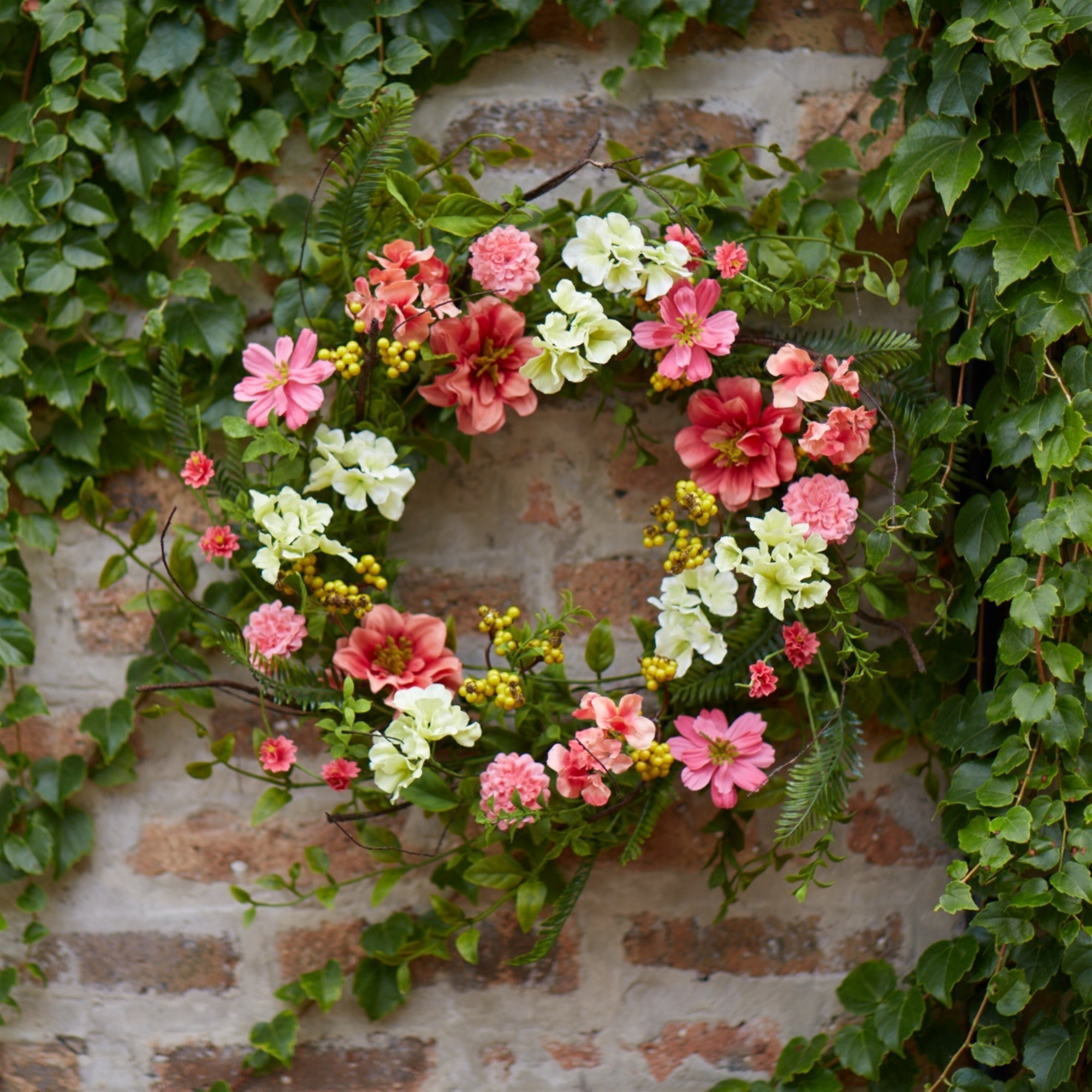 Cosmos Berry Wreath 27" - Pier 1