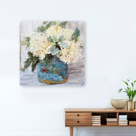 Country Basket of Blooms I Canvas Giclee - Pier 1
