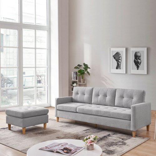 Del Rey 87” Wide Convertible Sectional Sofa & Chaise - Pier 1