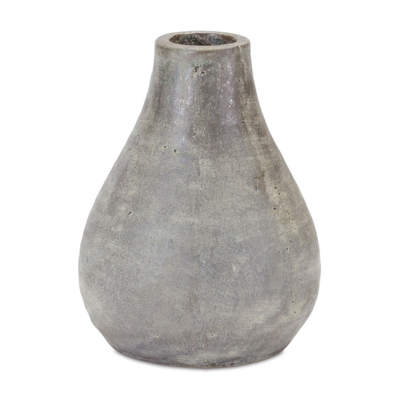 Distressed-Terra-Cotta-Vase,-Set-of-2-Vases