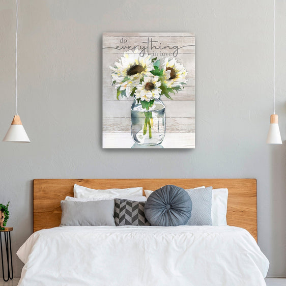 Do Everything in Love Canvas Giclee - Pier 1