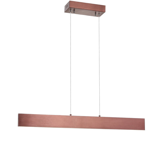 Draper Dimmable Adjustable Integrated LED Metal Linear Pendant - Pier 1