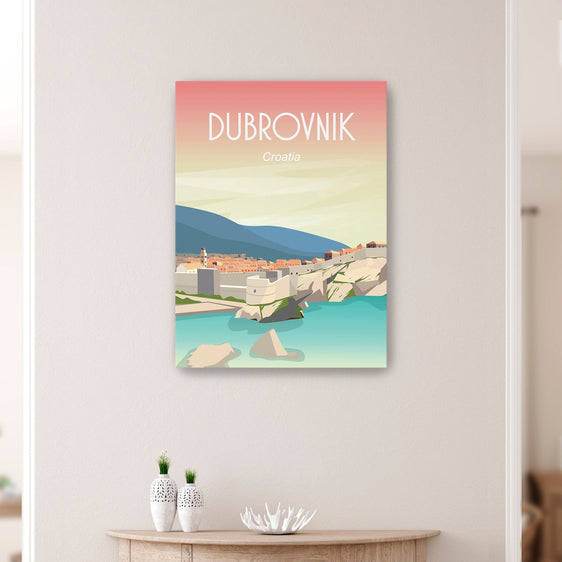 Dubrovnik-Canvas-Giclee-Wall-Art-Wall-Art