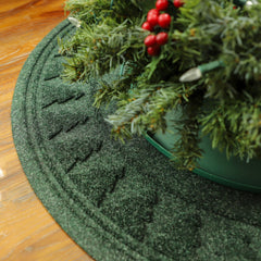 Pine Tree Christmas Tree Mat (multicolors)