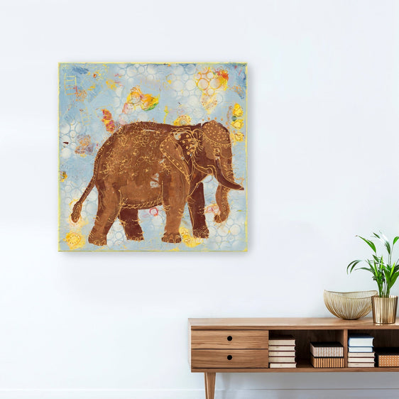 Elephant Canvas Giclee - Pier 1