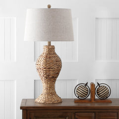 Elicia Seagrass Weave LED Table Lamp - Pier 1