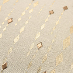 Embroidered Cotton Stripe Decorative Throw Pillow - Pier 1