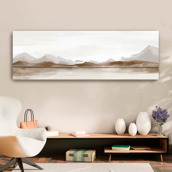 Filed Drab Landscape Canvas Giclee - Pier 1