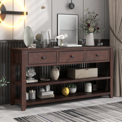Finley-50''-Wood-Console-Table-with-2-Open-Shelves-and-3-Storage-Drawers-Consoles