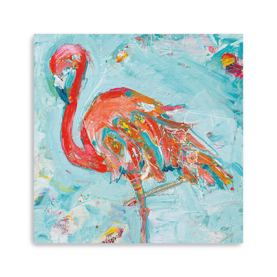 Flamingo-Bright-Canvas-Giclee-Wall-Art-Wall-Art