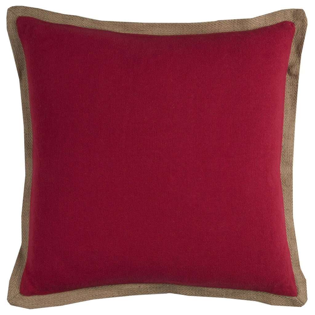 Flanged Cotton Solid Decorative Throw Pillow - Pier 1