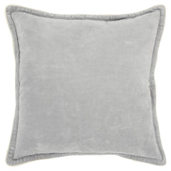 Flanged Cotton Velvet Solid Connie Post Decorative Throw Pillows - Pier 1