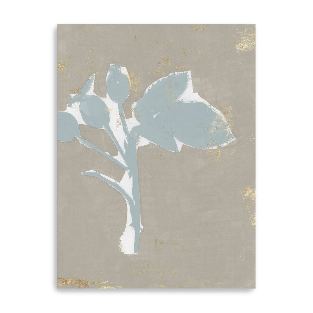 Floral Silhouette II Canvas Giclee - Pier 1