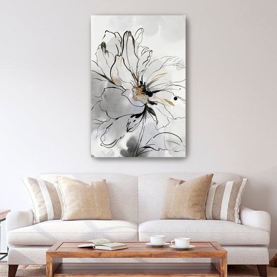 Floral Sketch I Canvas Giclee - Pier 1