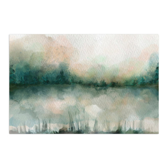 Fog-Over-Lake-Canvas-Giclee-Wall-Art-Wall-Art