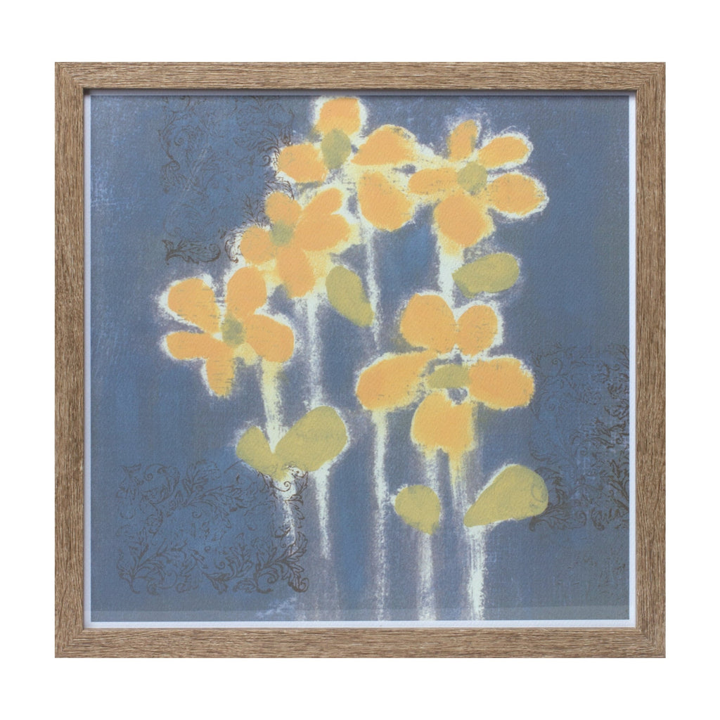 Framed Floral Print 14.5" - Pier 1