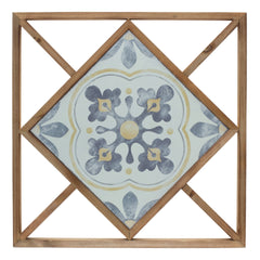 Framed Ornamental Wall Tile 14.25", Set of 2 - Pier 1