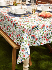 Garden Floral Print Outdoor Tablecloth - Pier 1