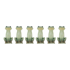 Garden Frog Figurine, Set of 6 - Pier 1