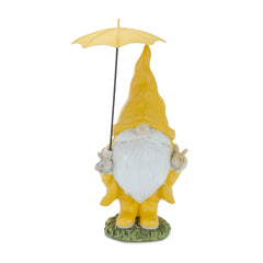 Garden Gnome with Umbrella and Woodland Animals, Set of 4 - Pier 1