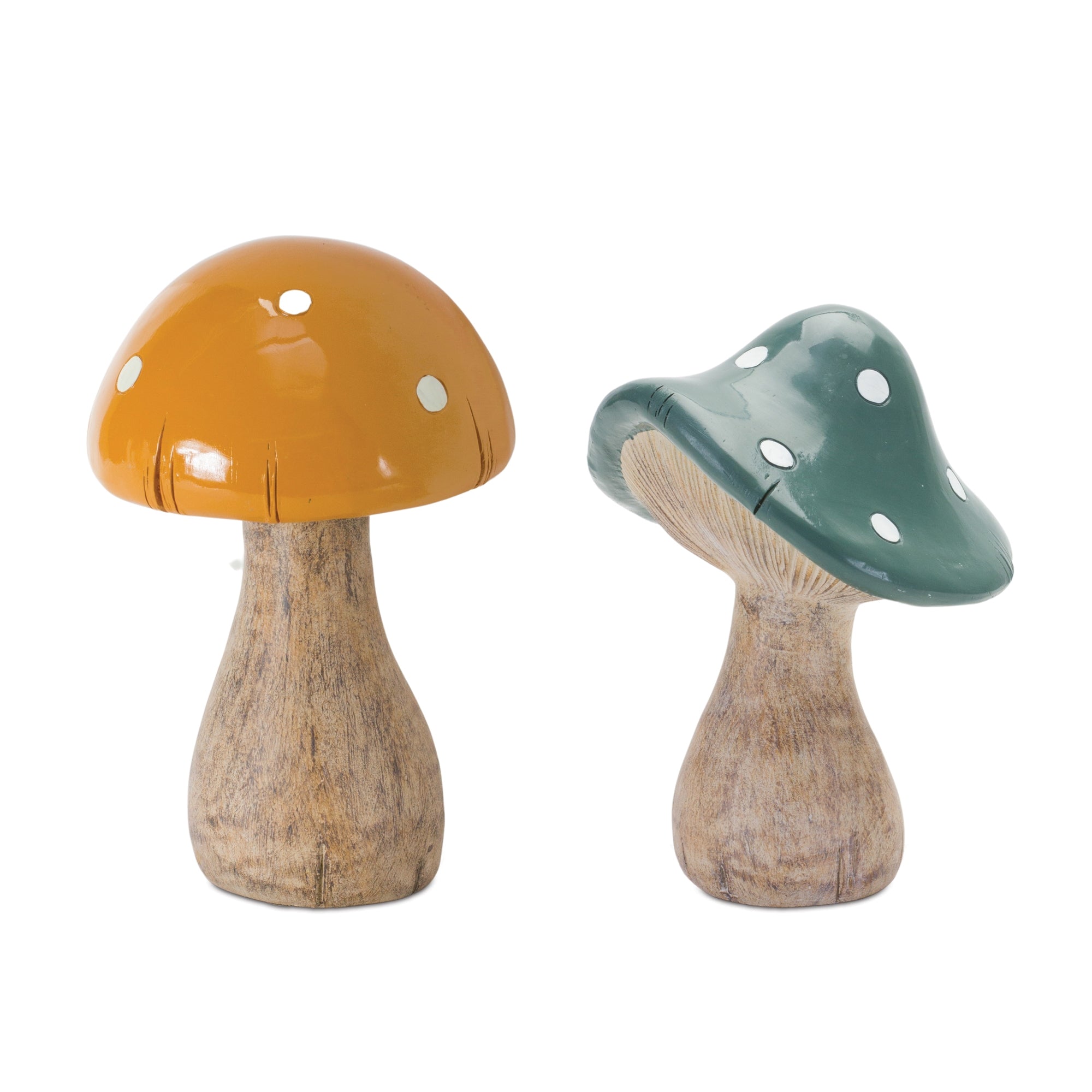 Garden-Mushroom-Décor,-Set-of-2-Decor