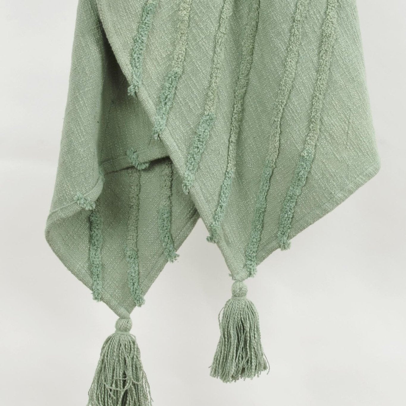 Geometric 100% Woven Textured Cotton Throw - Pier 1