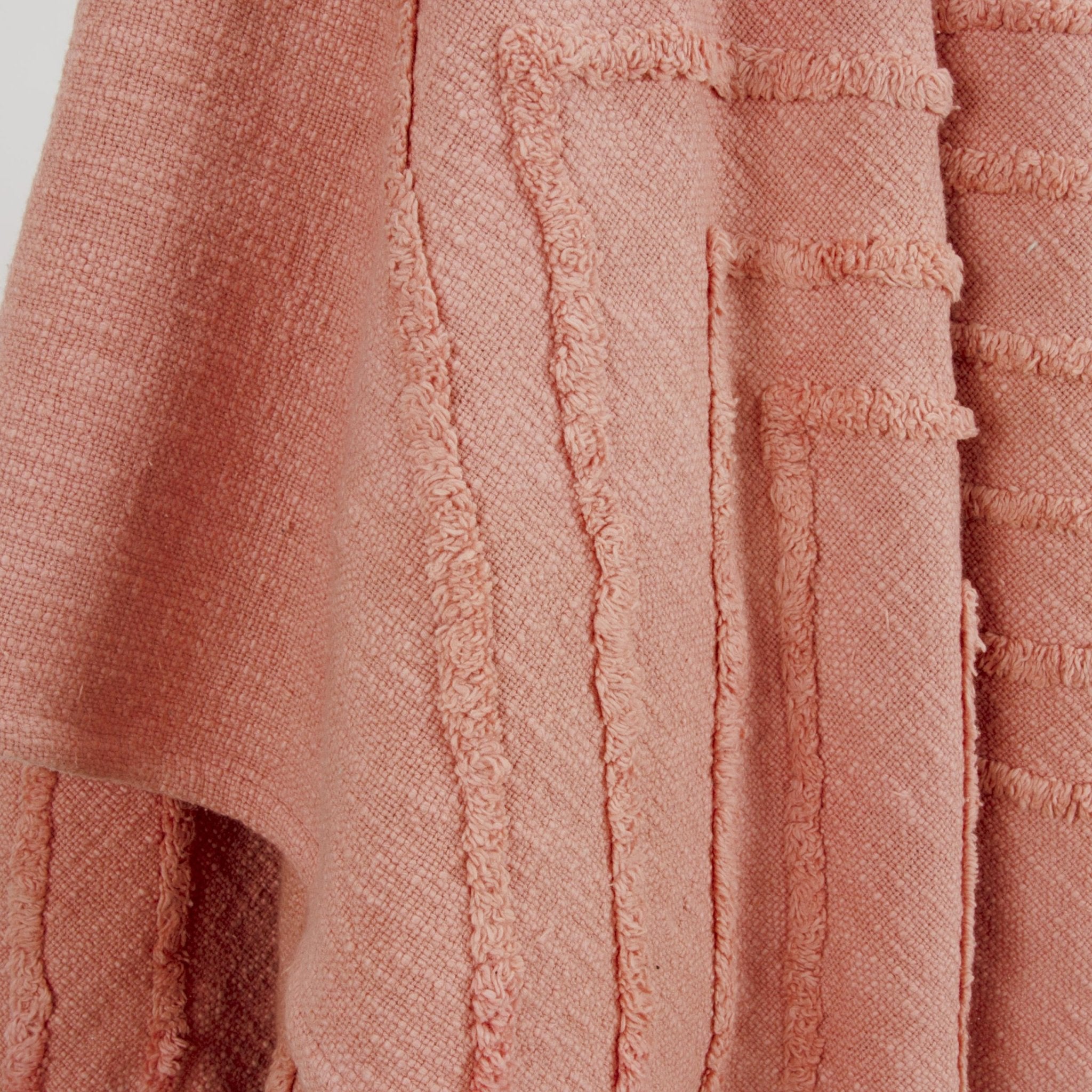 Geometric 100% Woven Textured Cotton Throw - Pier 1