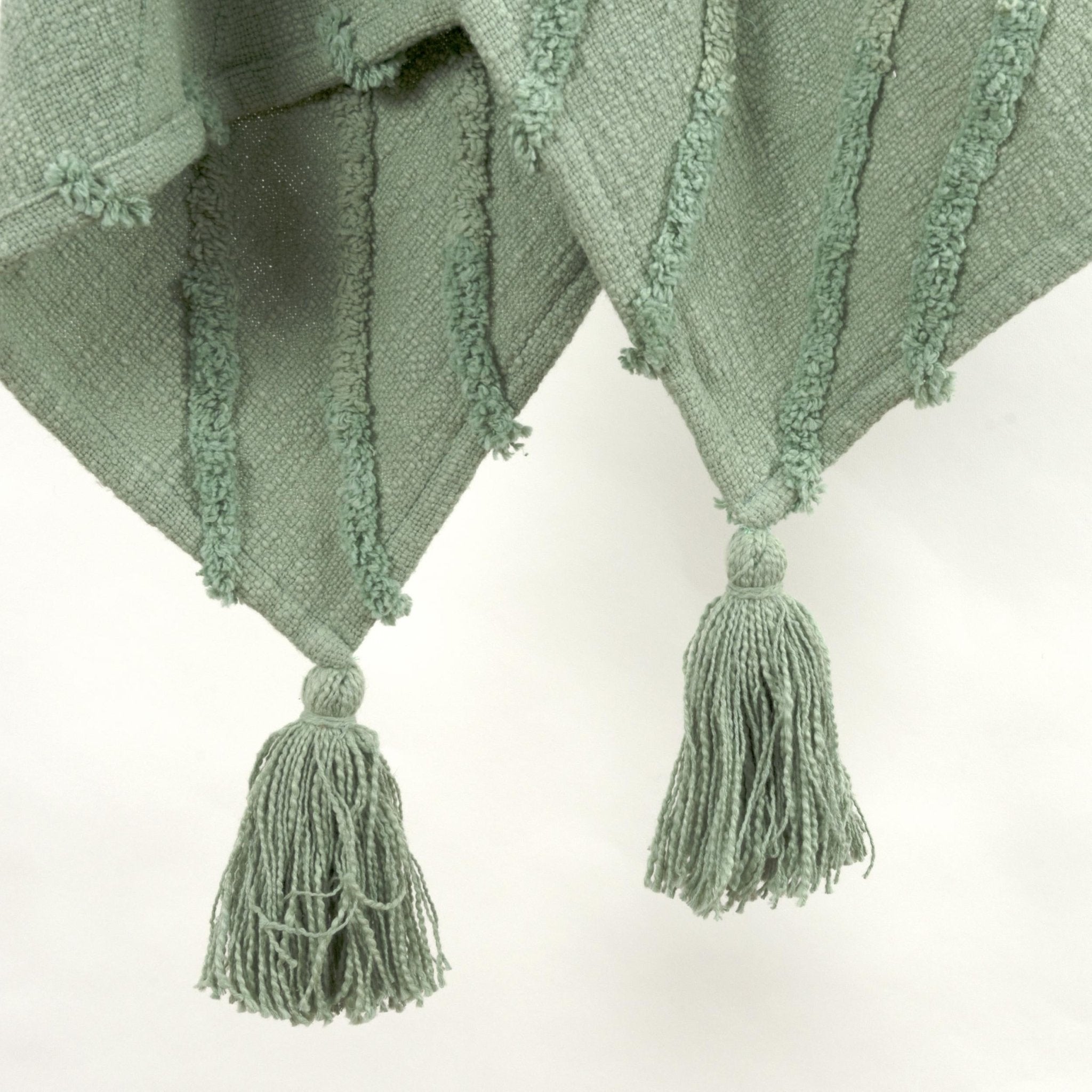 Geometric 100% Woven Textured Cotton Throw - Pier 1