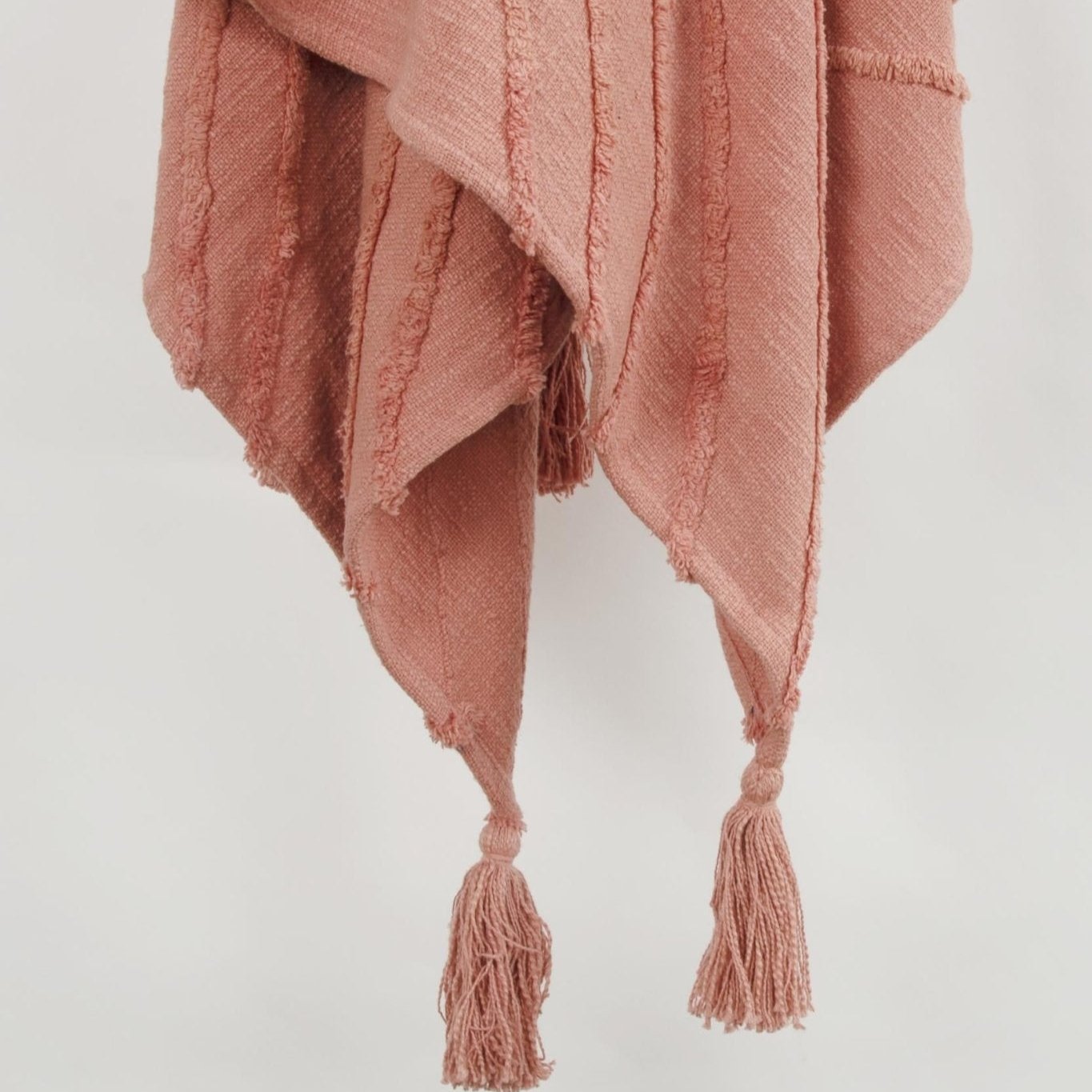 Geometric 100% Woven Textured Cotton Throw - Pier 1