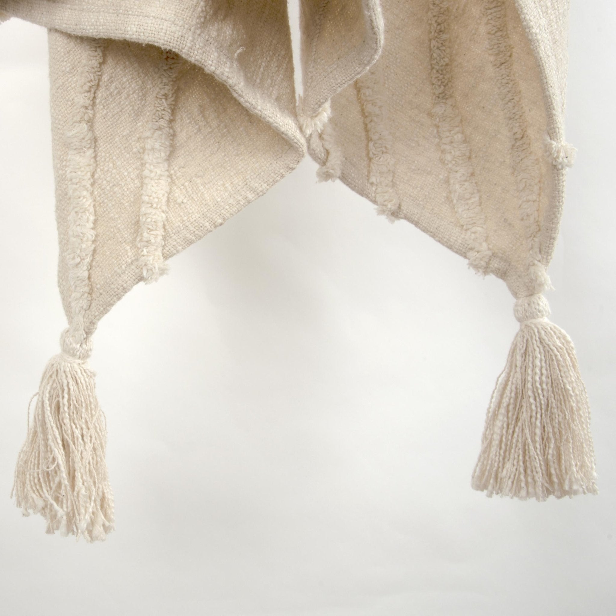 Geometric 100% Woven Textured Cotton Throw - Pier 1