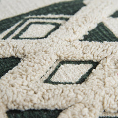 Geometric Printed Textured Cotton Decorative Throw Pillow - Pier 1