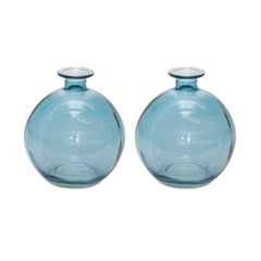 Glass-Bubble-Vase,-Set-of-2-Vases