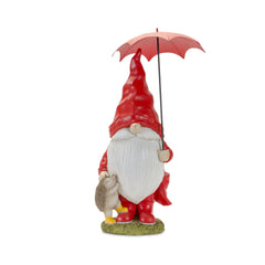 Gnome with Umbrella and Woodland Animals, Set of 2 - Pier 1