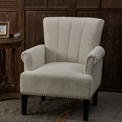 Grace Accent Armchair with Rivet Tufted Polyester - Pier 1