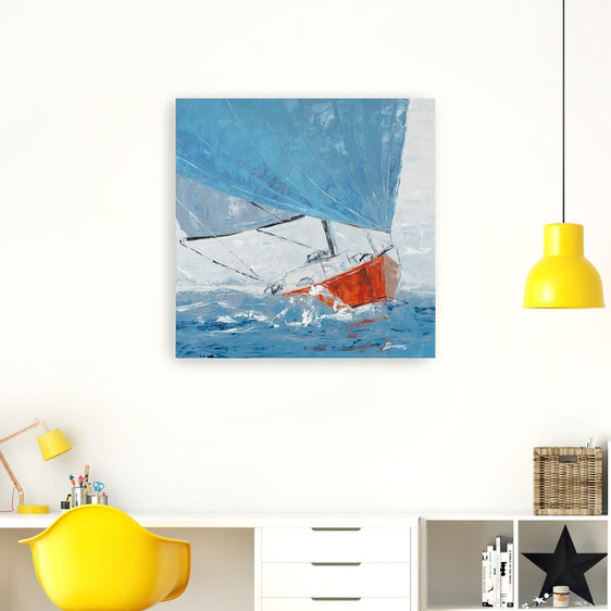 GRAY DAY Canvas Giclee - Pier 1