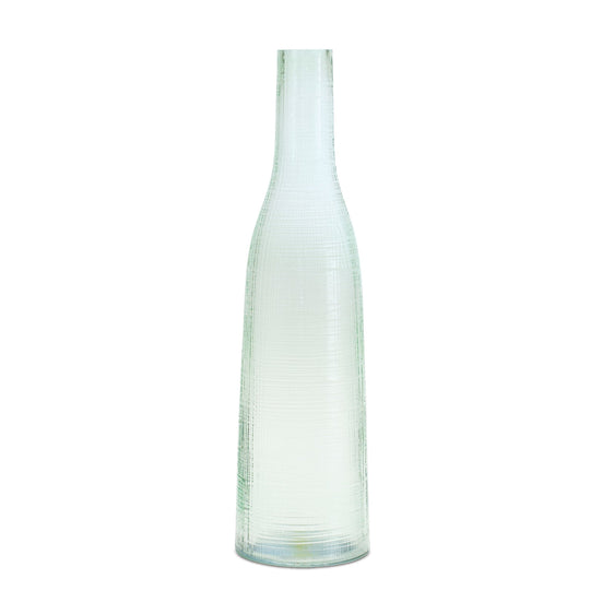 Green Glass Bottle Vase, Set of 4 - Pier 1
