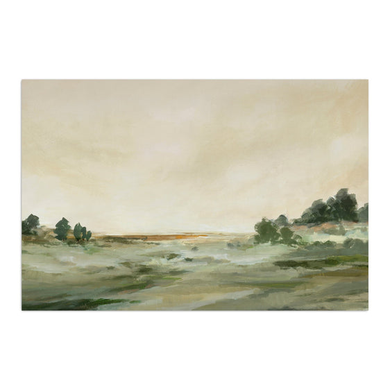 Green Landscape Canvas Giclee - Pier 1