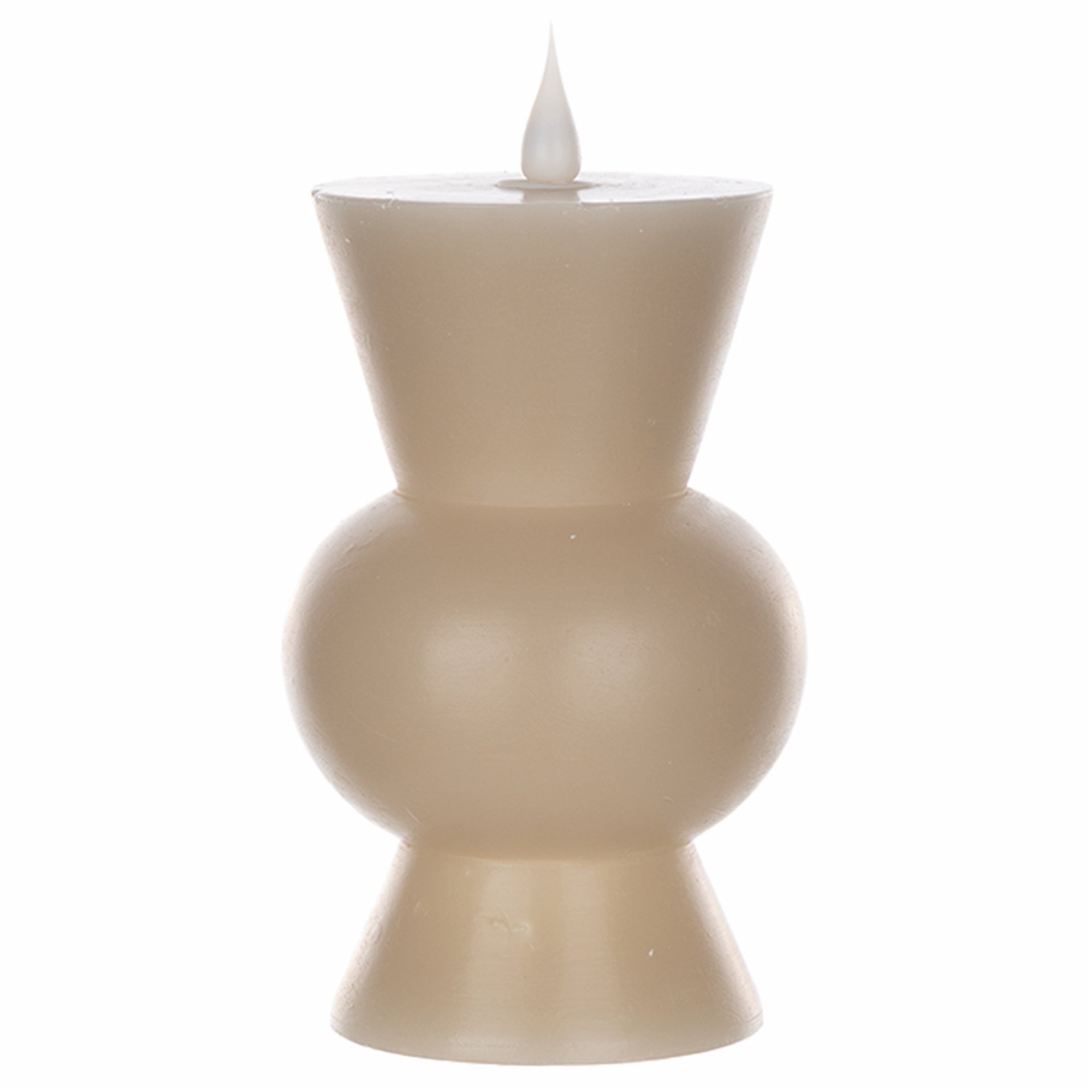 Grey Simplux Designer LED Candle with remote, Set of 2 3.5" x 5.5" - Pier 1