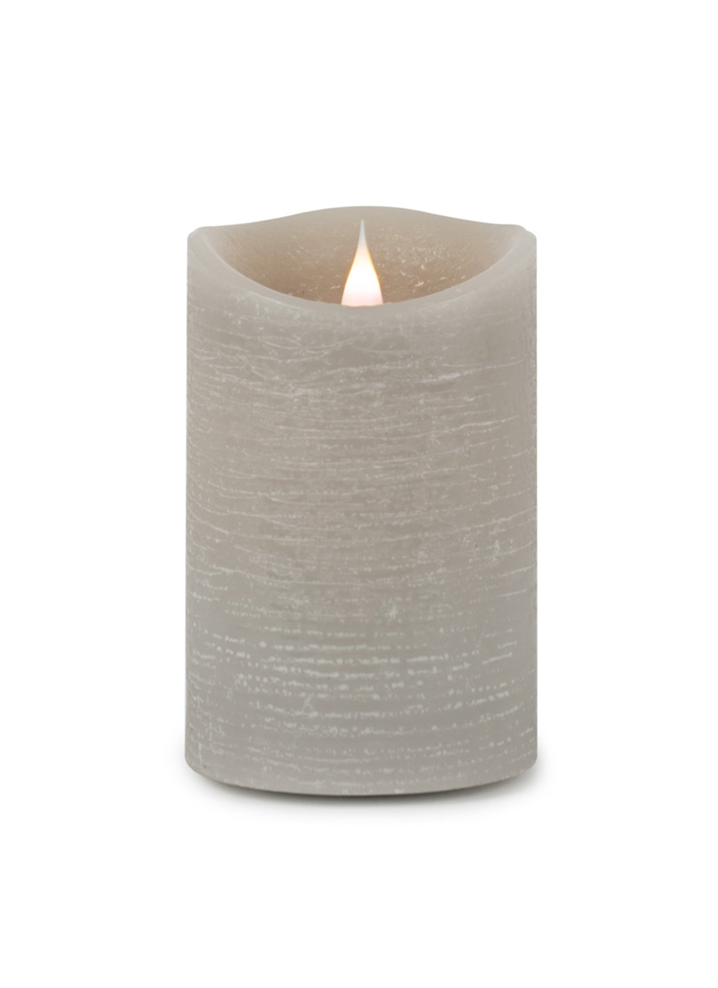 Grey Simplux LED Designer Wax Candle with Remote (Set of 2) - Pier 1