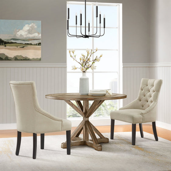 Haeys Tufted Upholstered Dining Chairs - Pier 1