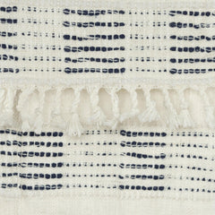 Hand loomed Stripe 95% Cotton/5 % Acrylic Throw - Pier 1