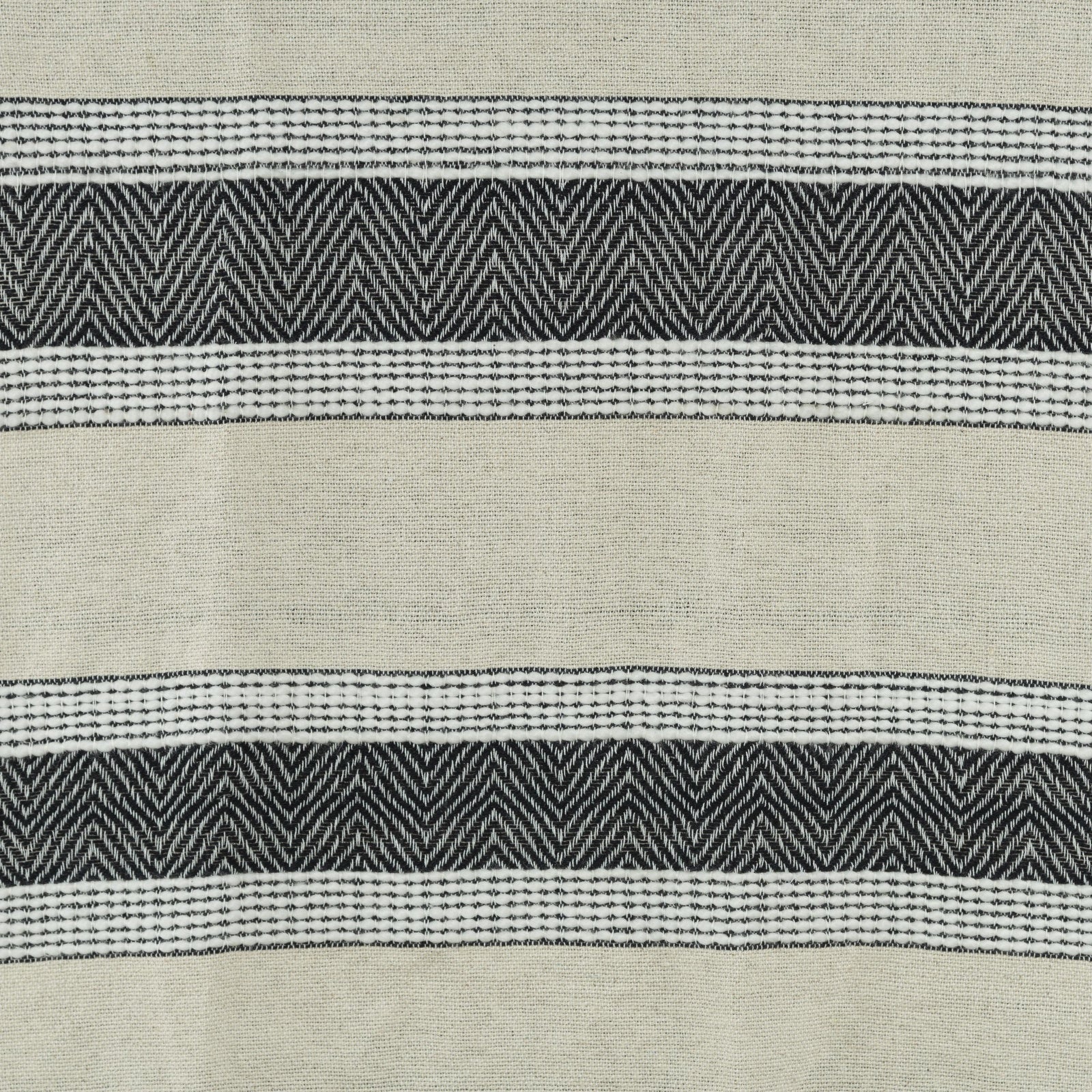 Hand loomed Stripe And Chevron 90% Cotton/10% Acrylic Throw - Pier 1