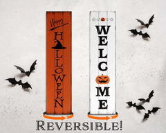 Happy Halloween Reversible Porch Sign - Pier 1