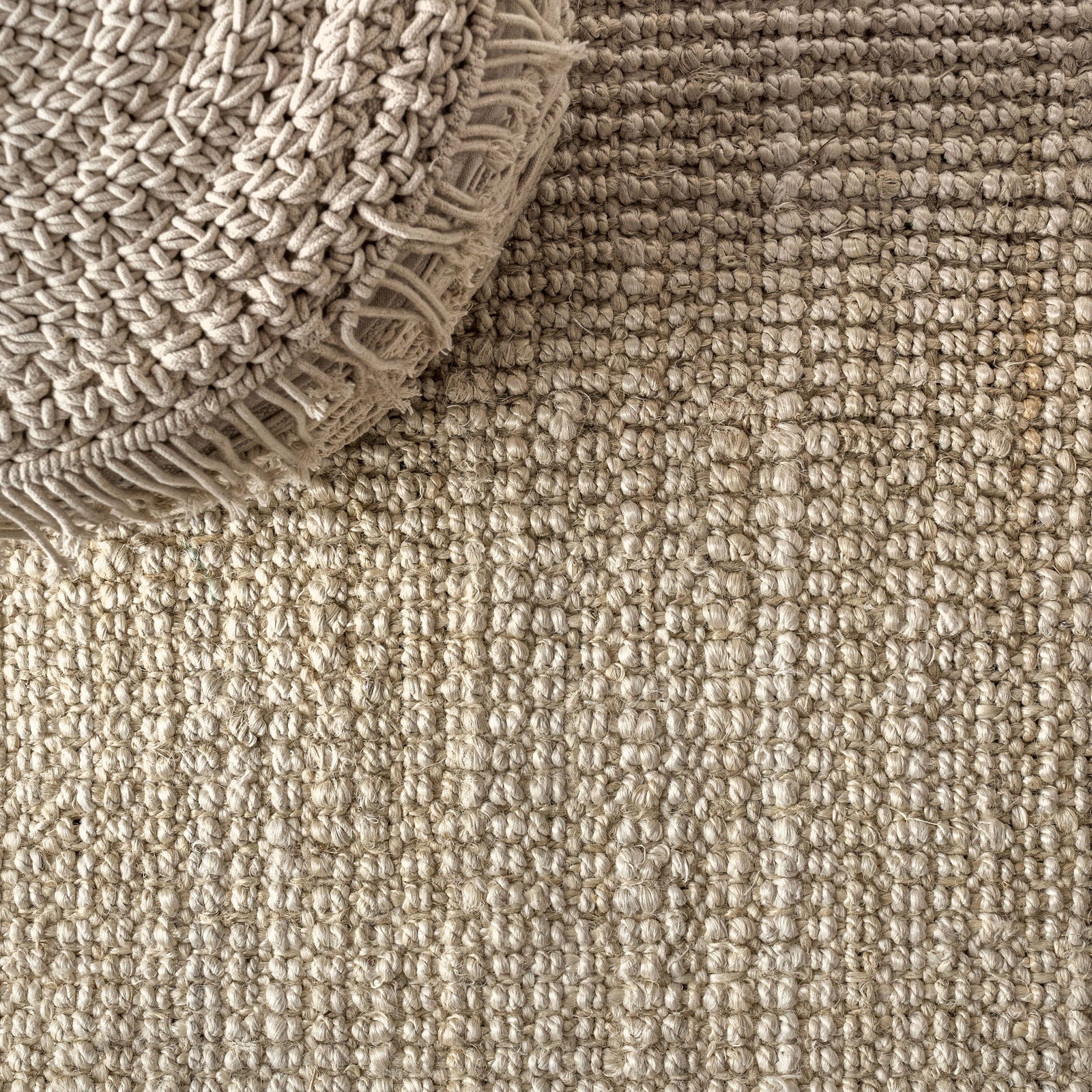 Hiro Hand Woven Chunky Jute Area Rug - Pier 1
