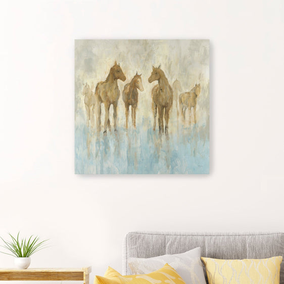 Horses Canvas Giclee - Pier 1