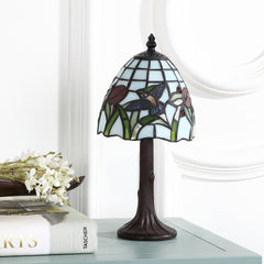 Hummingbird TiffanyStyle LED Table Lamp - Table Lamps