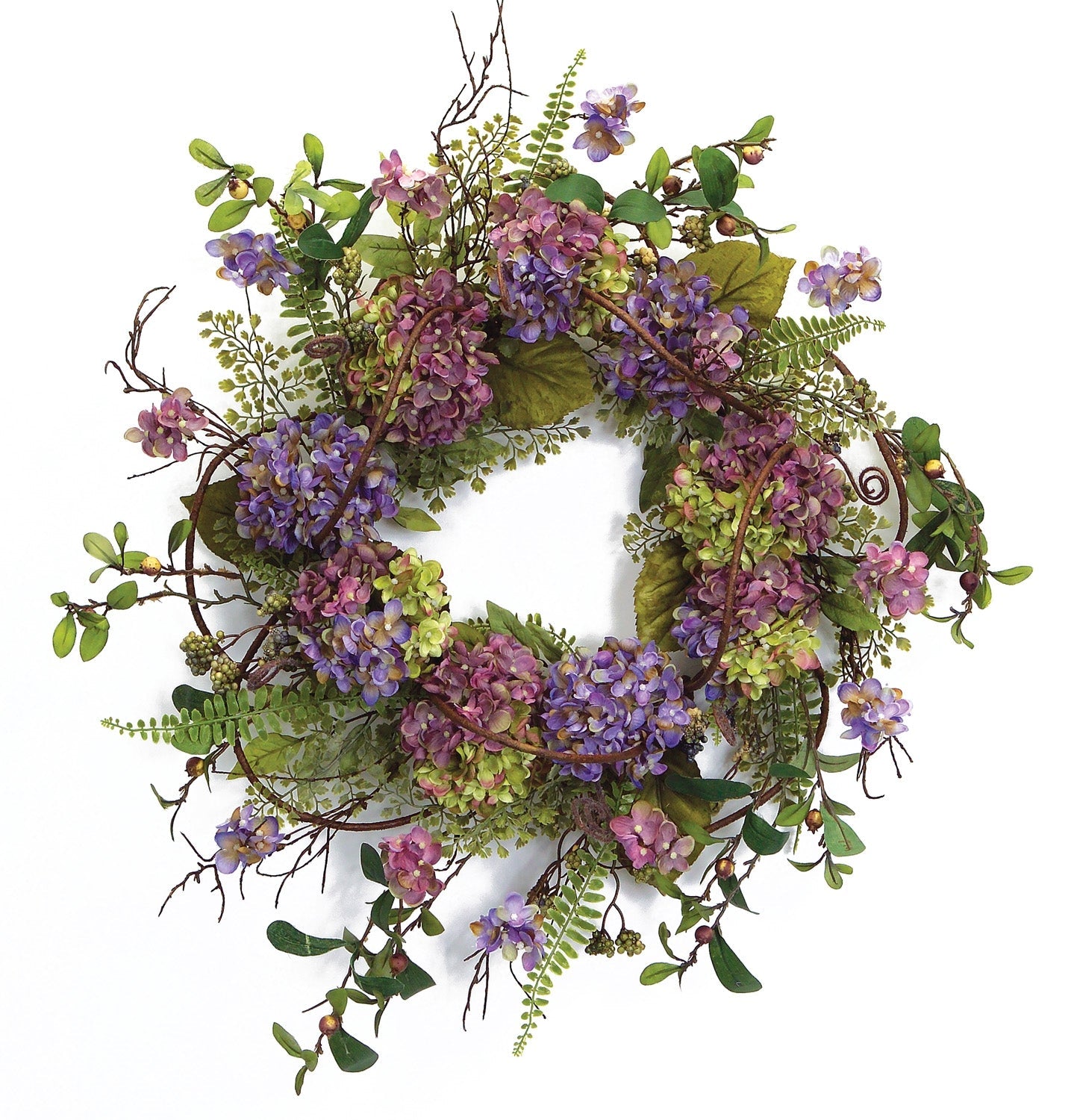 Hydrangea Floral Wreath 22" - Pier 1