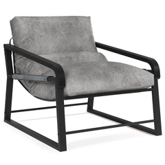 Iman Modern Metal Frame Accent Chair - Pier 1